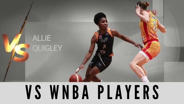 Vs WNBA players